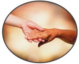 The Power Of Touch holding hands